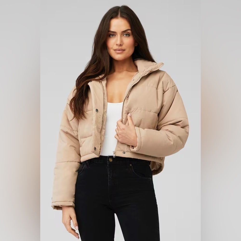 The Fifth Label Remake Puffer Jacket In Tan